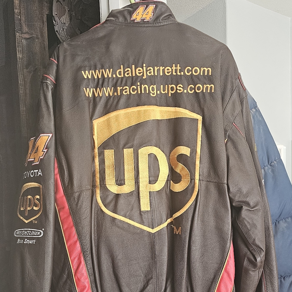 Brown Racing Jacket - Picture 2 of 2